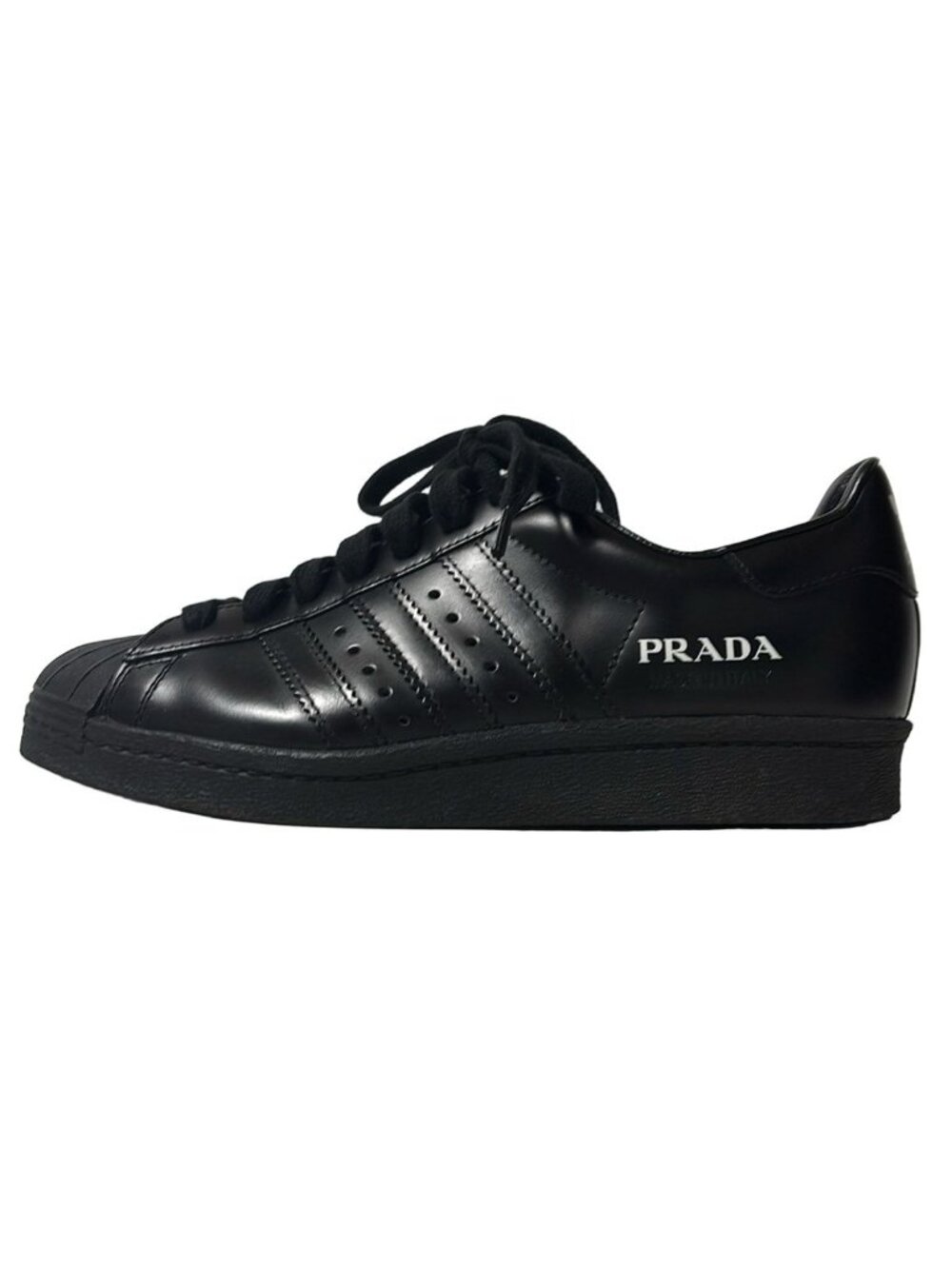 Prada Sneakers Black Adidas Collaboration Leather